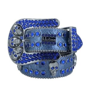 AAAA Replica BB Simon Rhinestone Cross Hip-Hop Punk Belt.